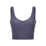 Sexy yoga moisture absorption sweat  elastic tight yoga vest tank tops