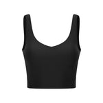 Sexy yoga moisture absorption sweat  elastic tight yoga vest tank tops