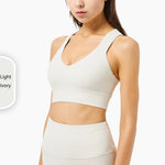 Rib Antibacterial Yoga Top Training Sports Bra