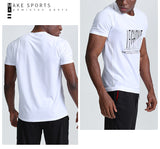 Men's Graphic Workout Tee - Short Sleeve Gym & Training Activewear T Shir