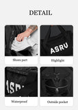 Gym Bag Sports Travel Duffel Bag for Men and Women with Shoes Compartment