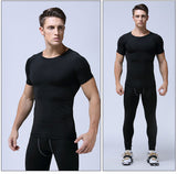 Quick Dry Workout Short Sleeve Shirt Gym Tops