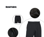 Mens Workout Running Shorts - Moisture Wicking with Pockets and Side Hem
