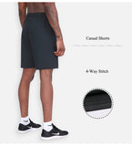 Mens Big & Tall Athletic Basketball Shorts Performance Workout Gym Shorts Zipper Pockets