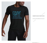 Men's Graphic Workout Tee - Short Sleeve Gym & Training Activewear T Shir