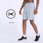 Mens Big & Tall Athletic Basketball Shorts Performance Workout Gym Shorts Zipper Pockets