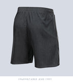 Men's Casual Sports Quick Dry Workout Running or Gym Training Short with Zipper Pockets