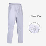 Men's Yoga Sweatpants Cotton Open Bottom Joggers Casual Loose Fit Athletic Pants with Pockets