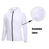 Men's Lightweight Hooded Zip Front Sweatshirt Coat