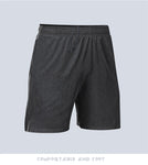 Men's Casual Sports Quick Dry Workout Running or Gym Training Short with Zipper Pockets